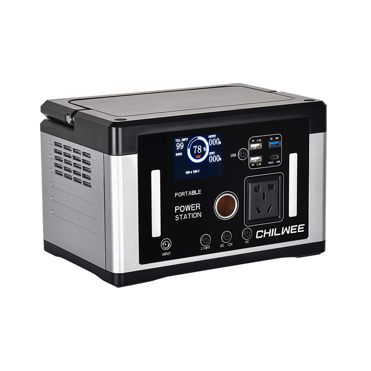 700W snjall sólarrafall fyrir hleðslu fyrir neyðarljós